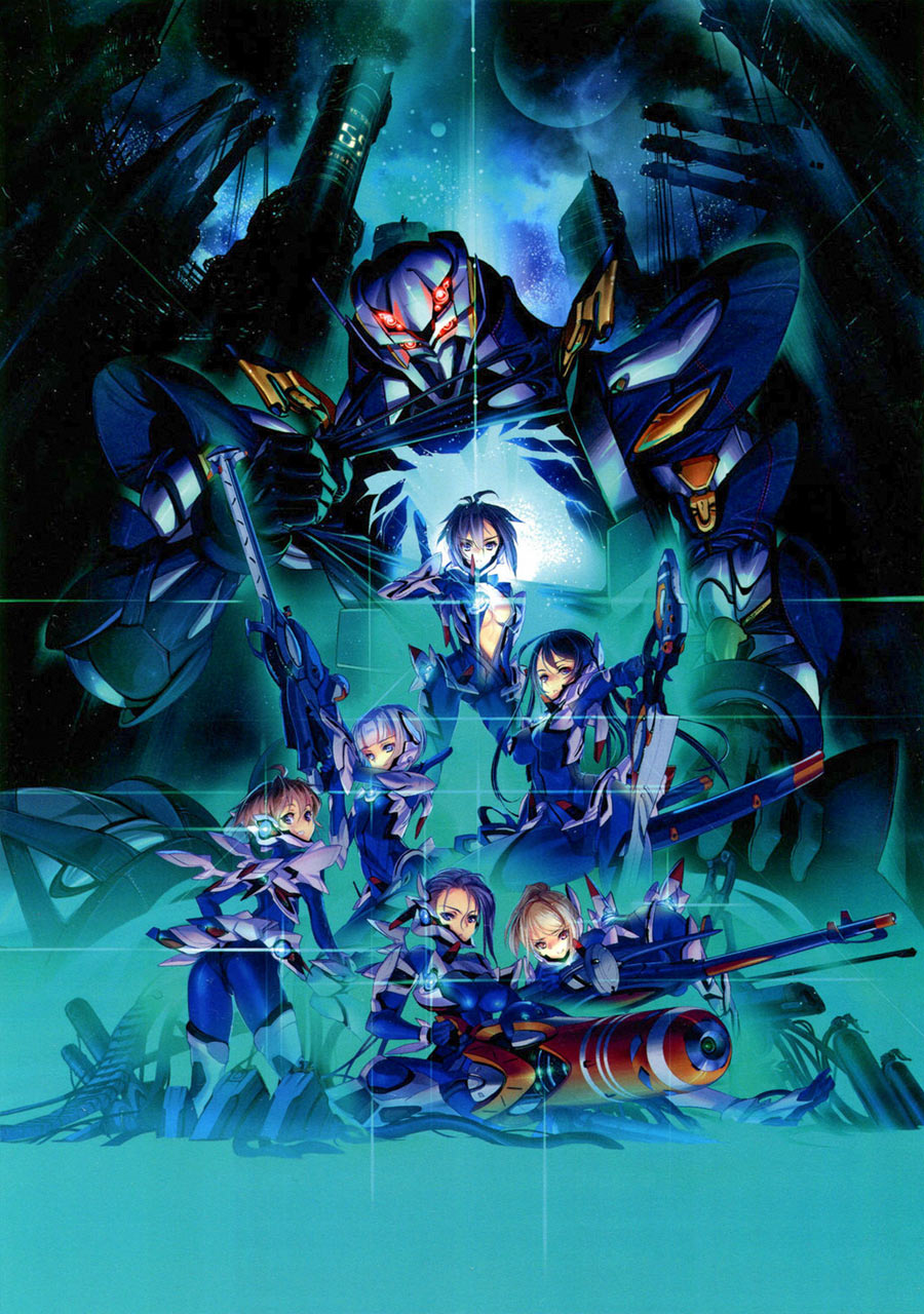 Skell and Avatars Art from Xenoblade Chronicles X
