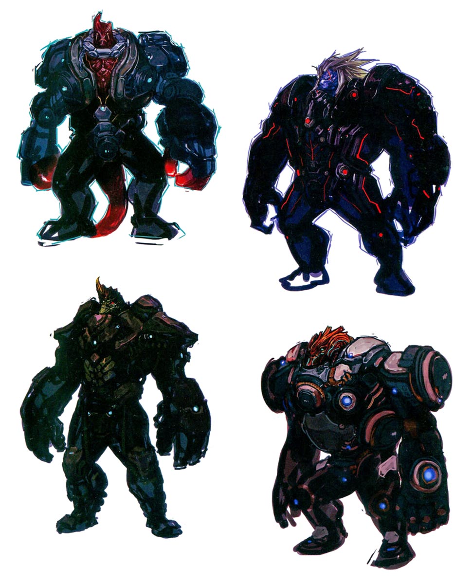 Rock Design Ideas Art from Xenoblade Chronicles X