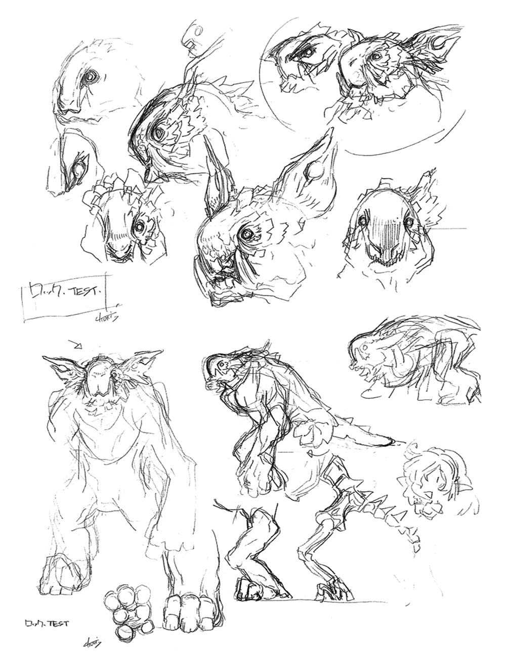 Rock Roughs from Xenoblade Chronicles X