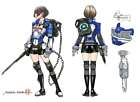 Female Akira Concept Art
