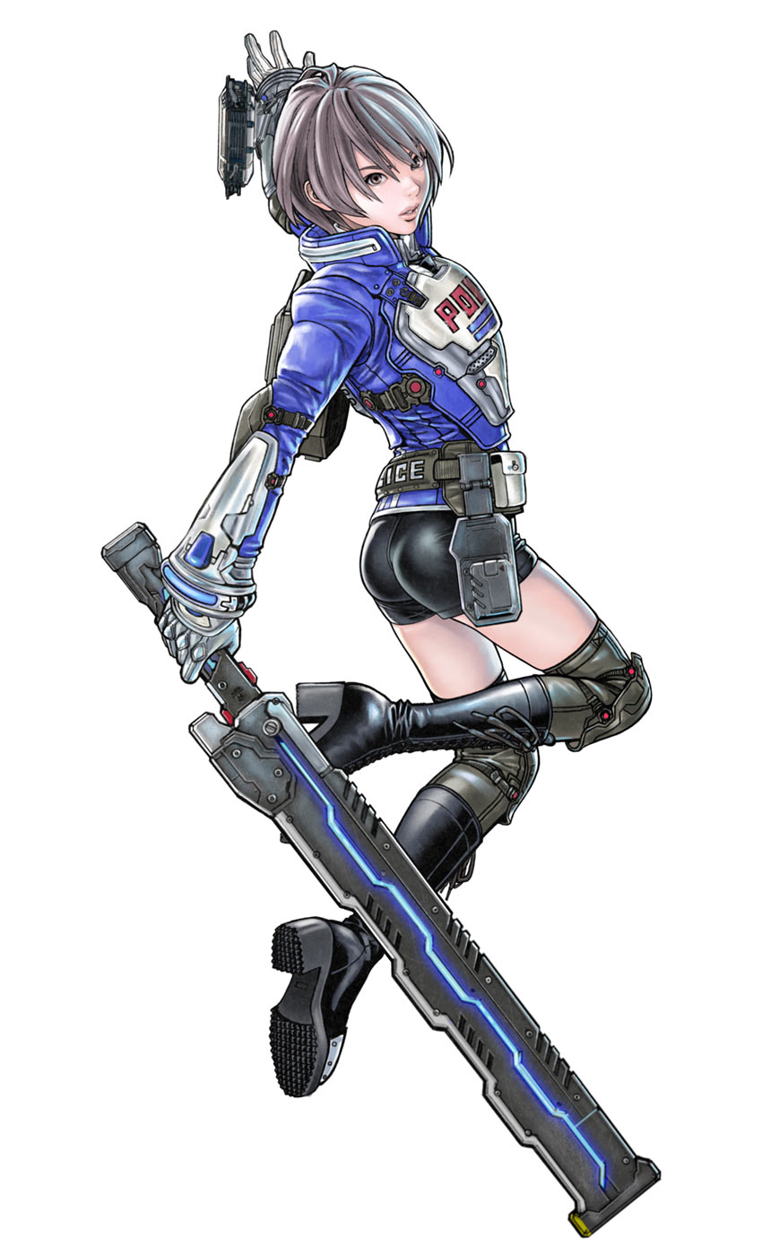 Female Akira Howard Art from Astral Chain
