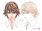 Male Akira Face Concept Art