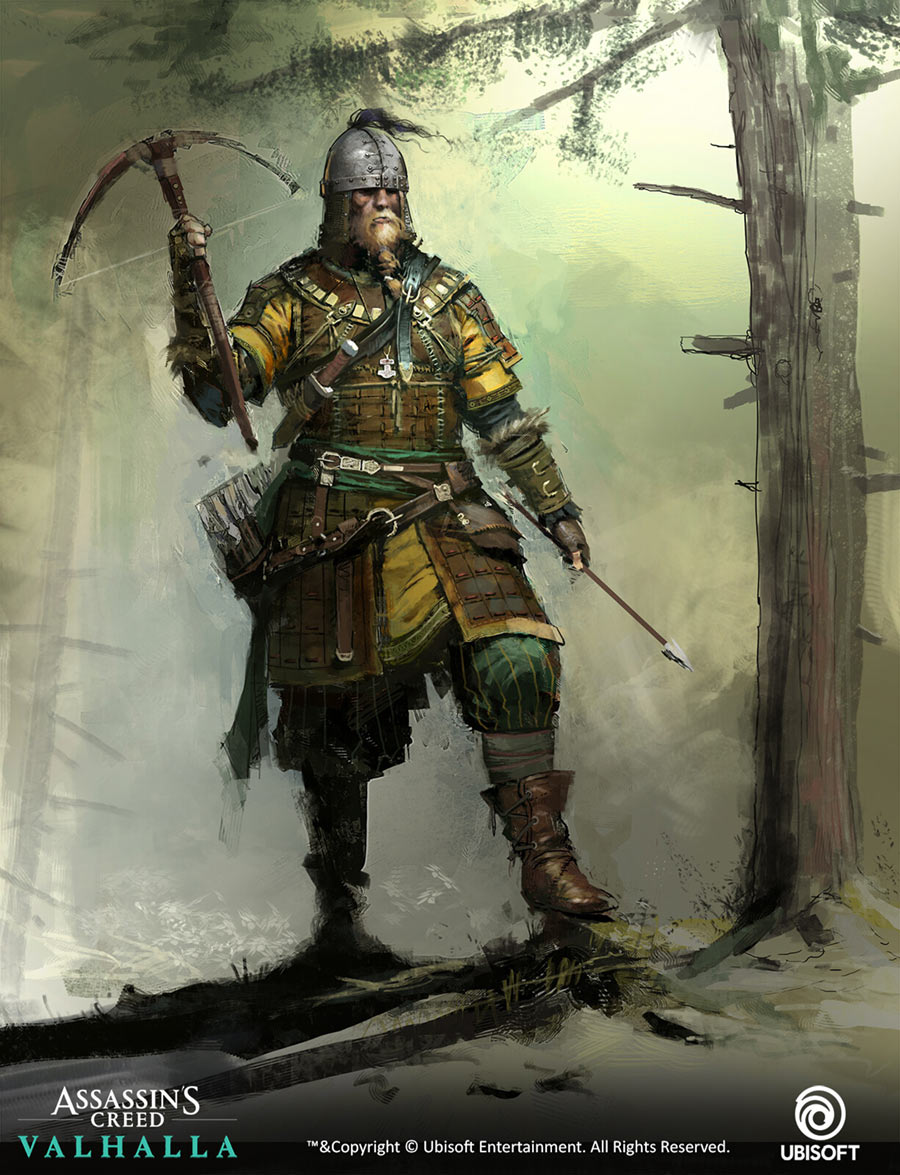 Archer Concept Art from Assassin's Creed Valhalla