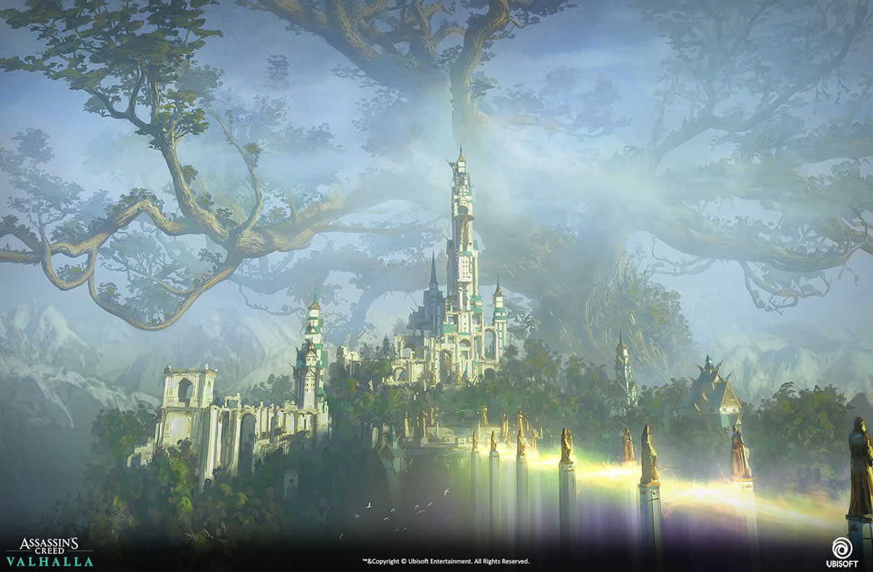 Asgard Art from Assassin's Creed Valhalla