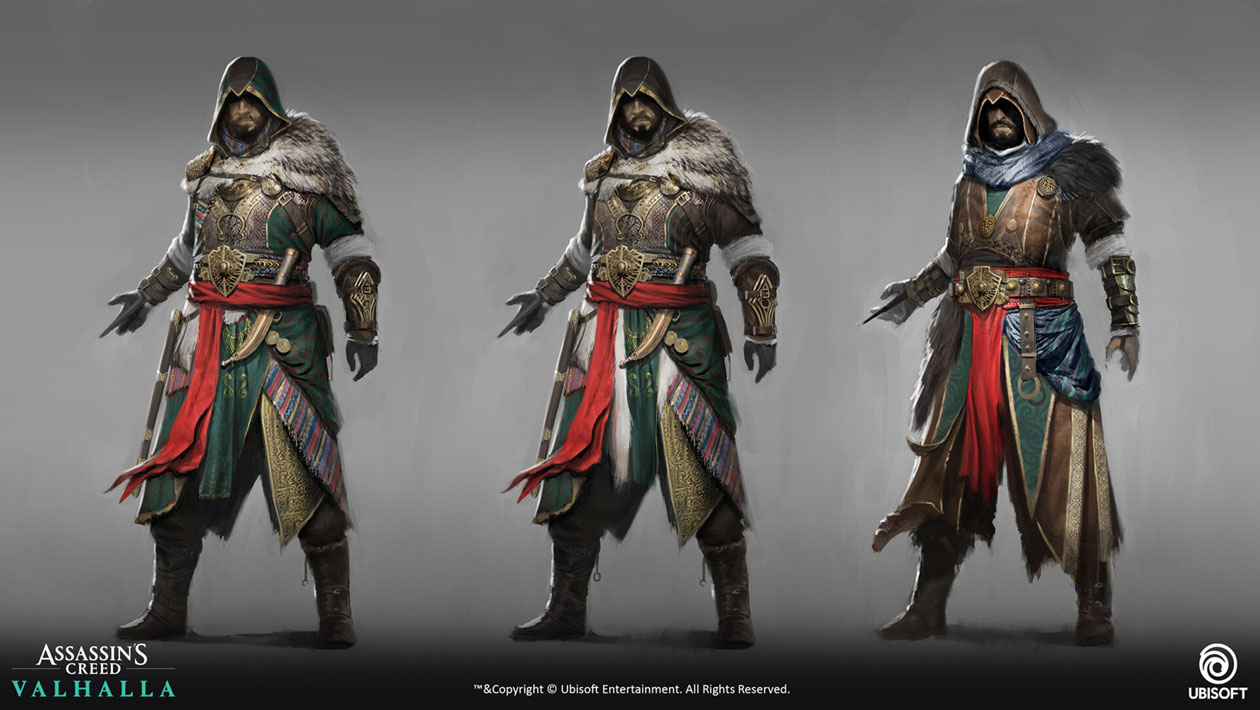 Assassin Outfit Art from Assassin's Creed Valhalla