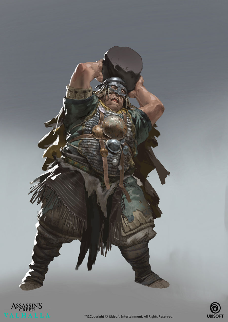 Bandit Destroyer Art from Assassin's Creed Valhalla