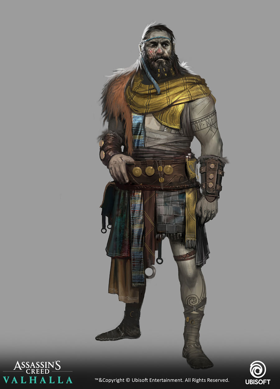 Barber Art from Assassin's Creed Valhalla