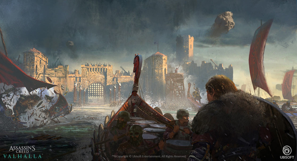 Burgh Gate Art from Assassin's Creed Valhalla