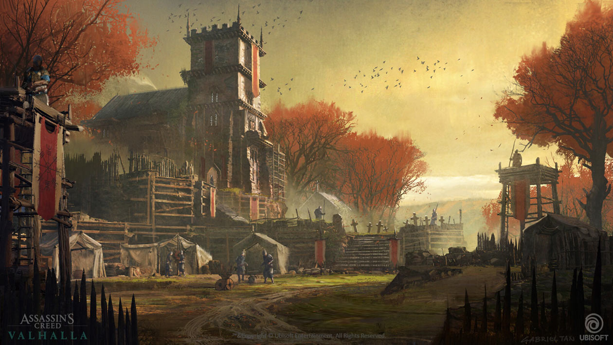 Church Art from Assassin's Creed Valhalla