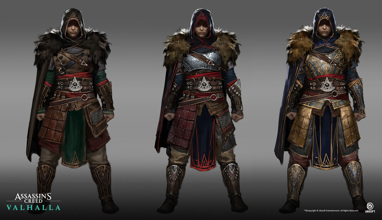 Eivor Assassin Outfit Art from Assassin's Creed Valhalla