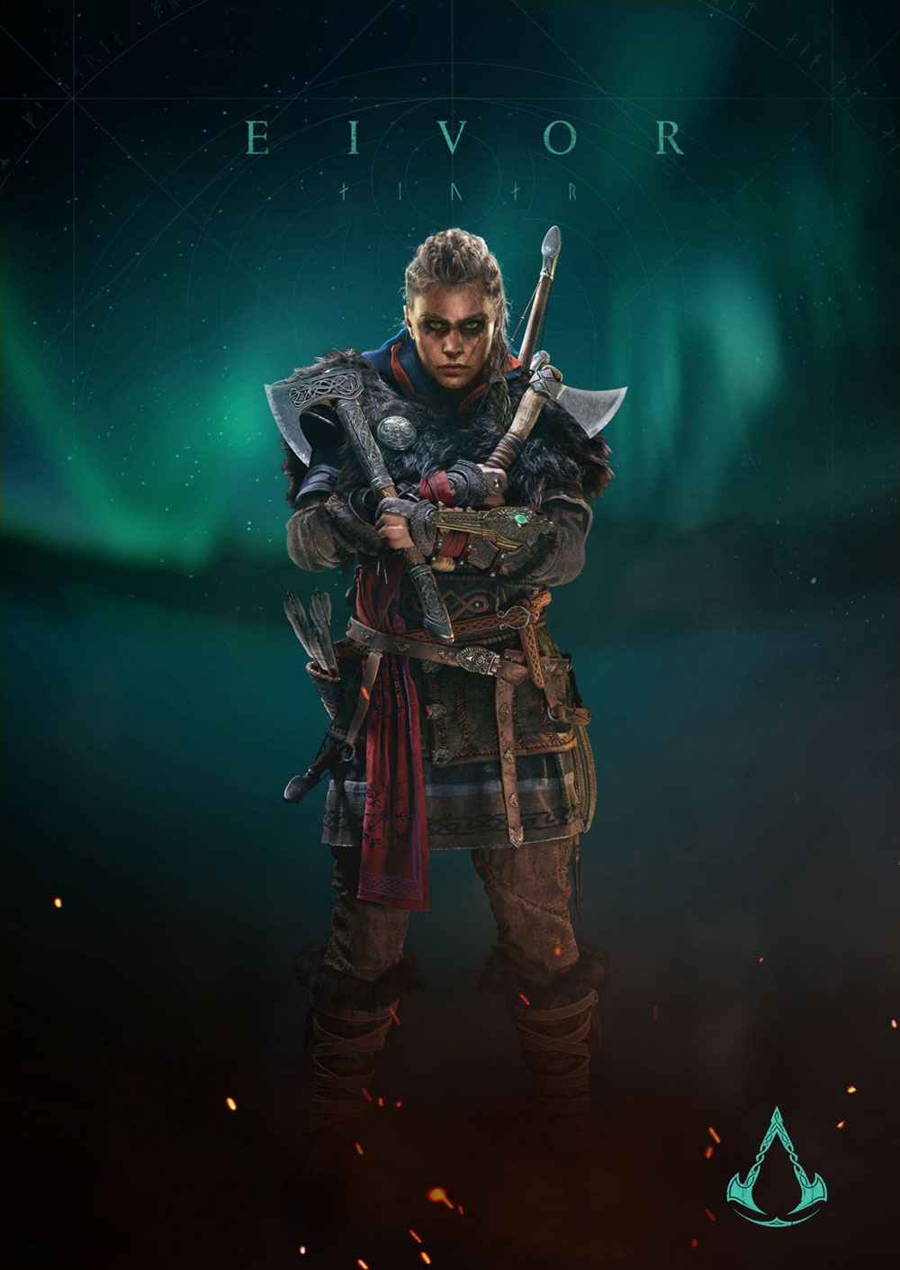 Female Eivor Art from Assassin's Creed Valhalla