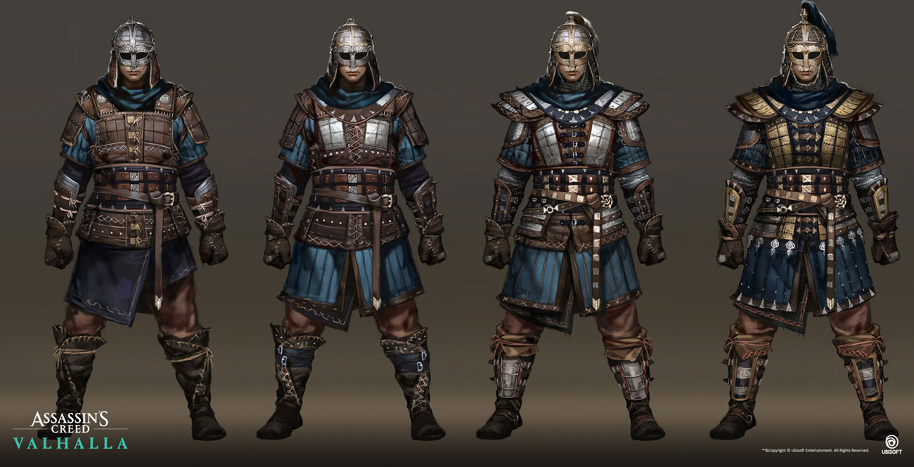 Eivor Warrior Outfit Art from Assassin's Creed Valhalla