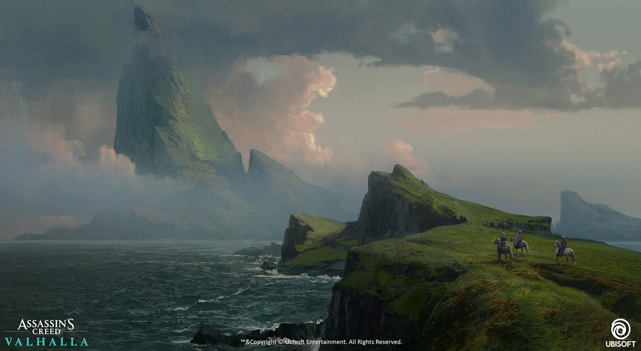 Exploration Concept Art from Assassin's Creed Valhalla
