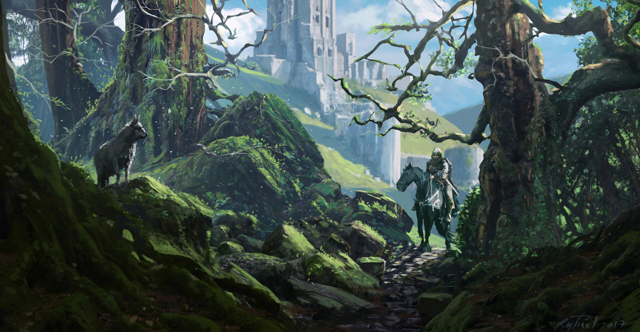 Forest Art from Assassin's Creed Valhalla