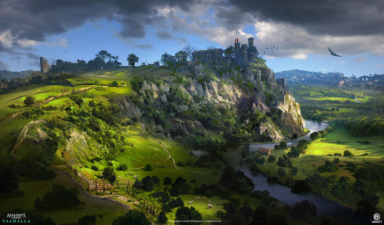 Fort Rose Art from Assassin's Creed Valhalla