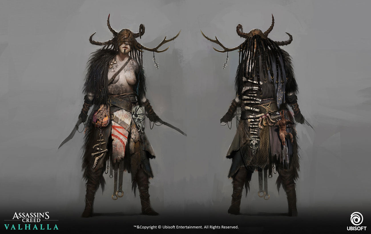 Goneril Artwork from Assassin's Creed Valhalla