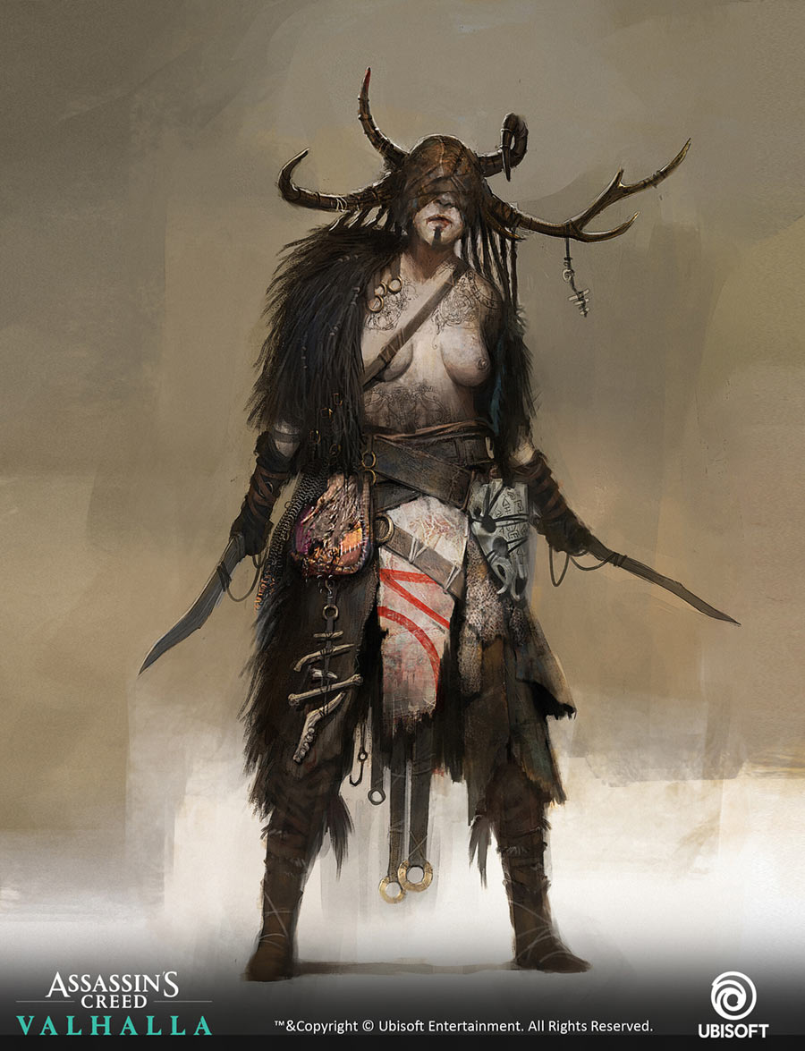 Goneril Art from Assassin's Creed Valhalla