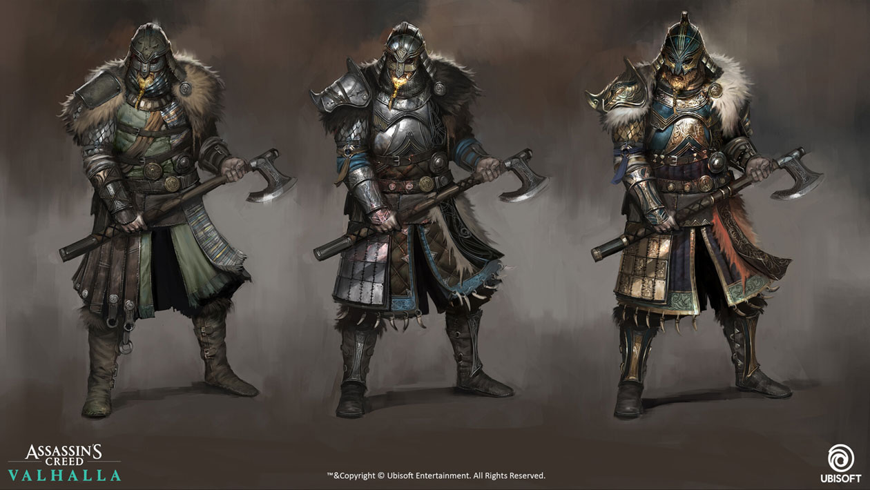 Heavy Viking Art from Assassin's Creed Valhalla