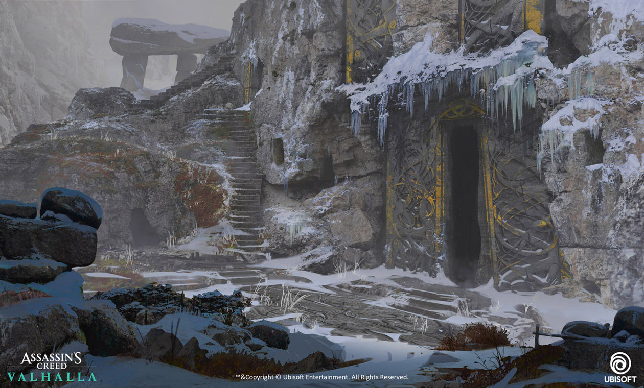 Jotunheim Vault Art from Assassin's Creed Valhalla