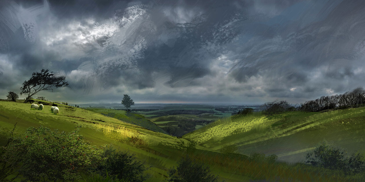 Kent Mood Concept Art from Assassin's Creed Valhalla