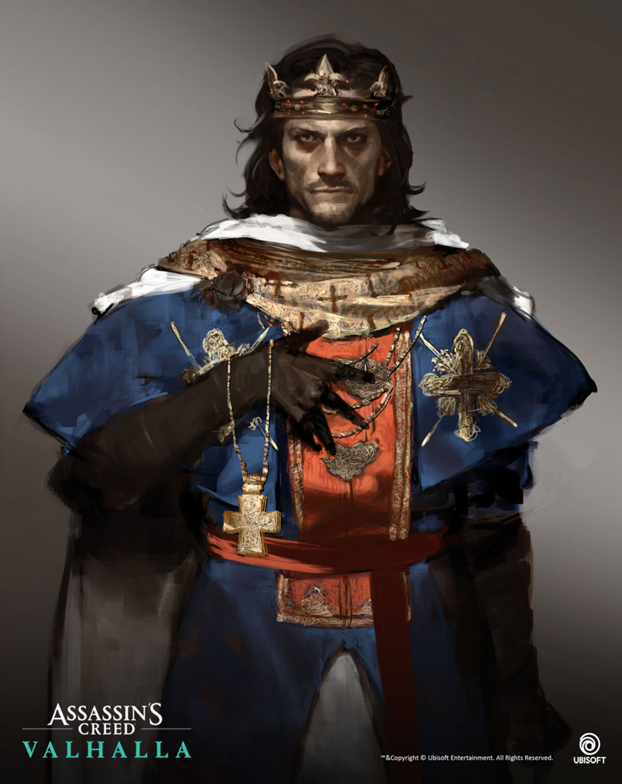 King Alfred Concept Artwork from Assassin's Creed Valhalla