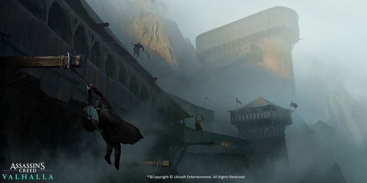 Movement Concept Art from Assassin's Creed Valhalla