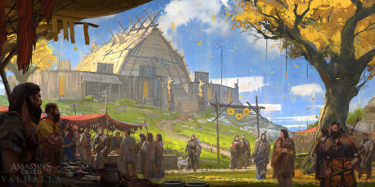 Norwich Art from Assassin's Creed Valhalla