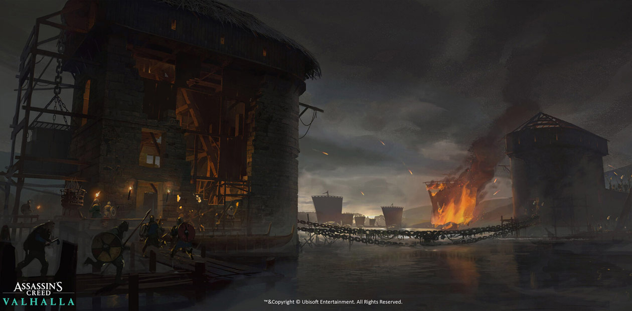 Rochester Assault Art from Assassin's Creed Valhalla