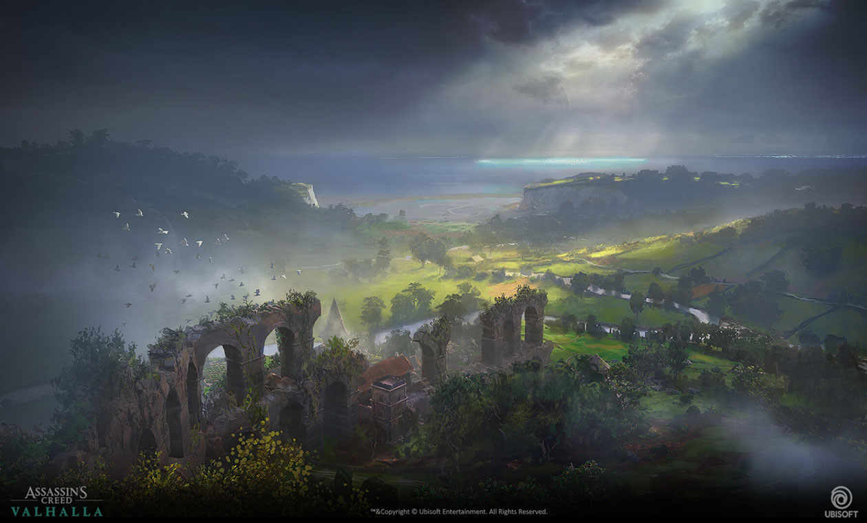 Roman Ruins Art from Assassin's Creed Valhalla