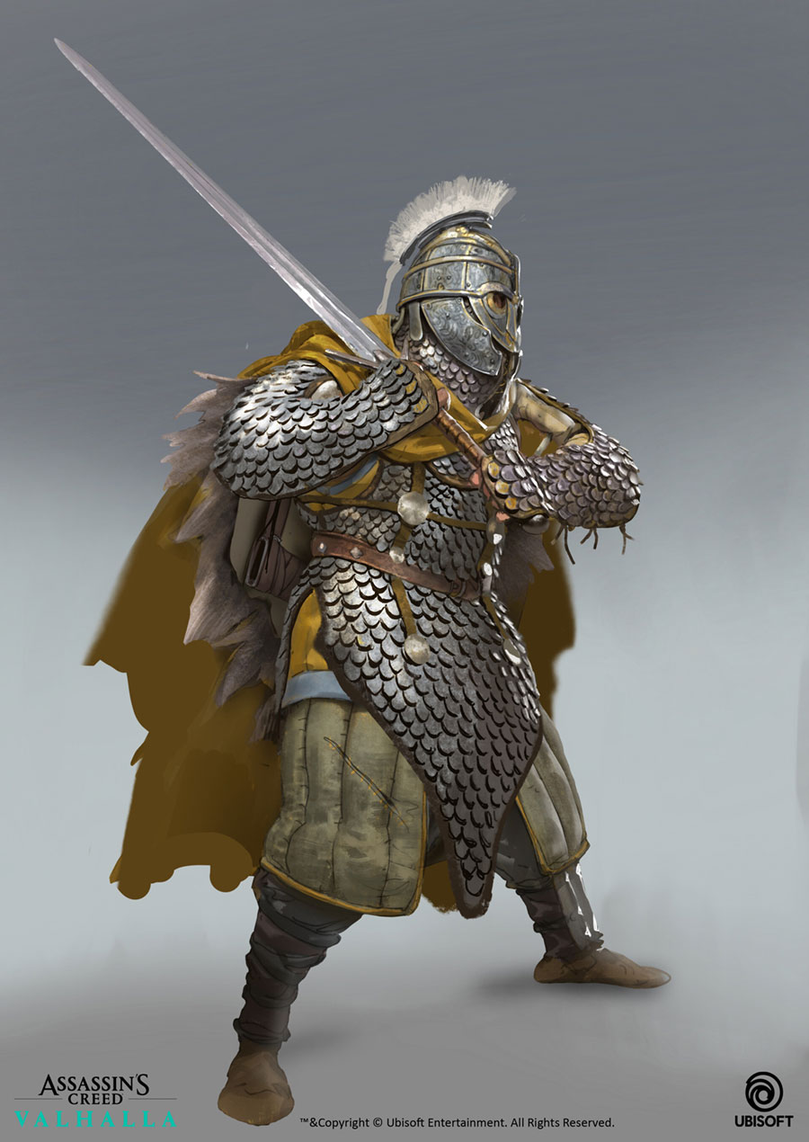 Saxon Ringleader Art from Assassin's Creed Valhalla