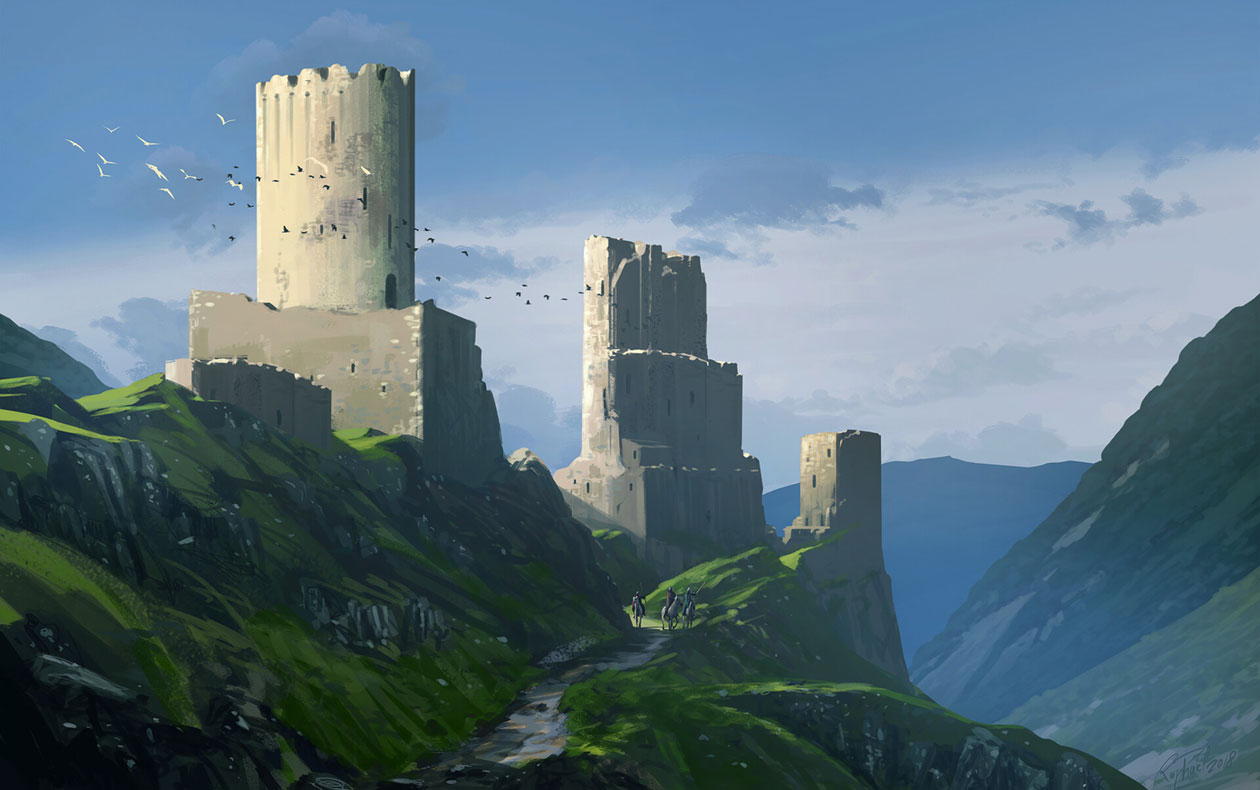 Sentinel Towers Art from Assassin's Creed Valhalla