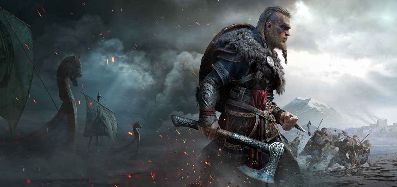 Ultimate Edition Key Art (Male Eivor) from Assassin's Creed Valhalla