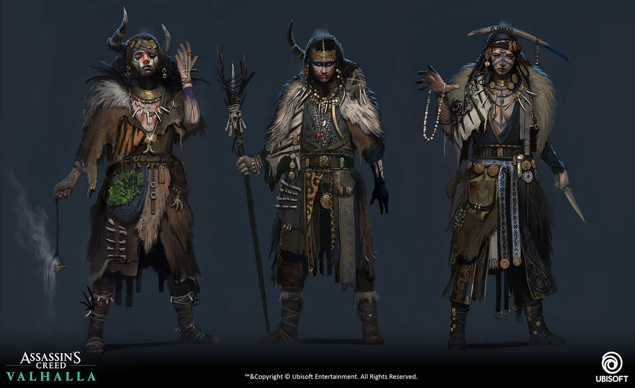 Valka Concept Art from Assassin's Creed Valhalla