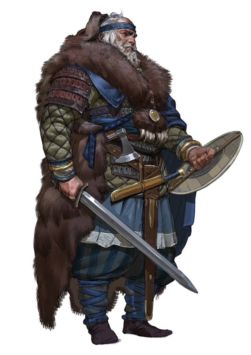 Viking Berserker Art from Assassin's Creed Valhalla
