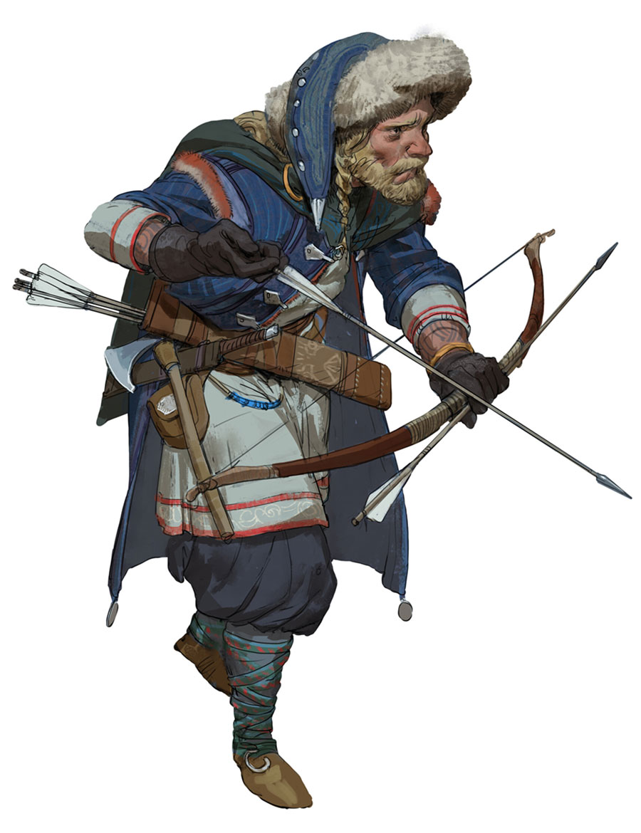 Viking Scout Art from Assassin's Creed Valhalla