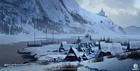 Viking Village in Winter