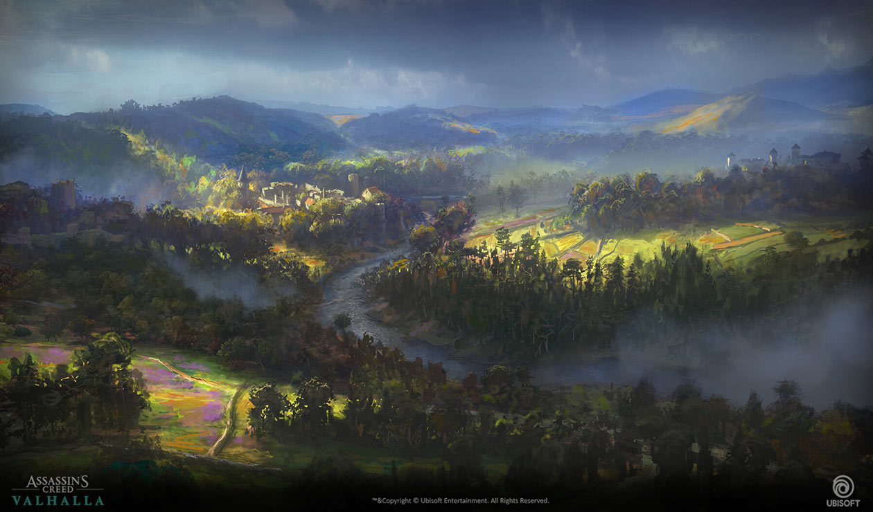 Vista Art from Assassin's Creed Valhalla