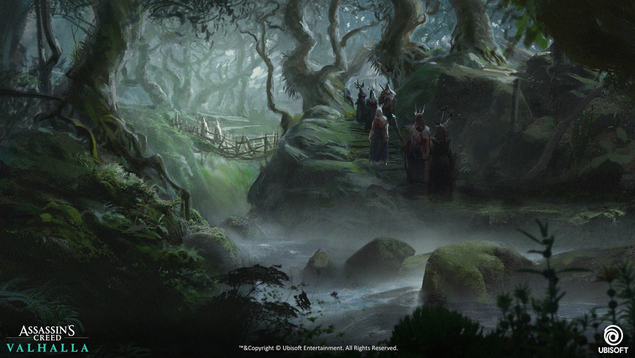 Wistmans Forest Concept Art from Assassin's Creed Valhalla