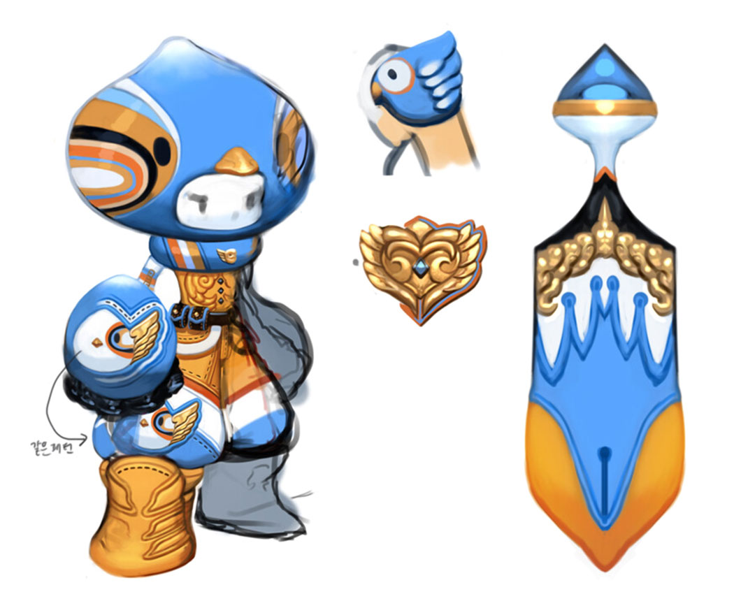 Bird Costume Art from Ark Sphere