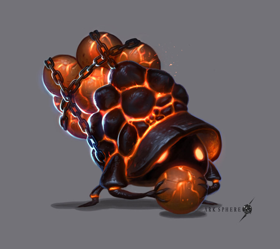 Goro Monster Art from Ark Sphere
