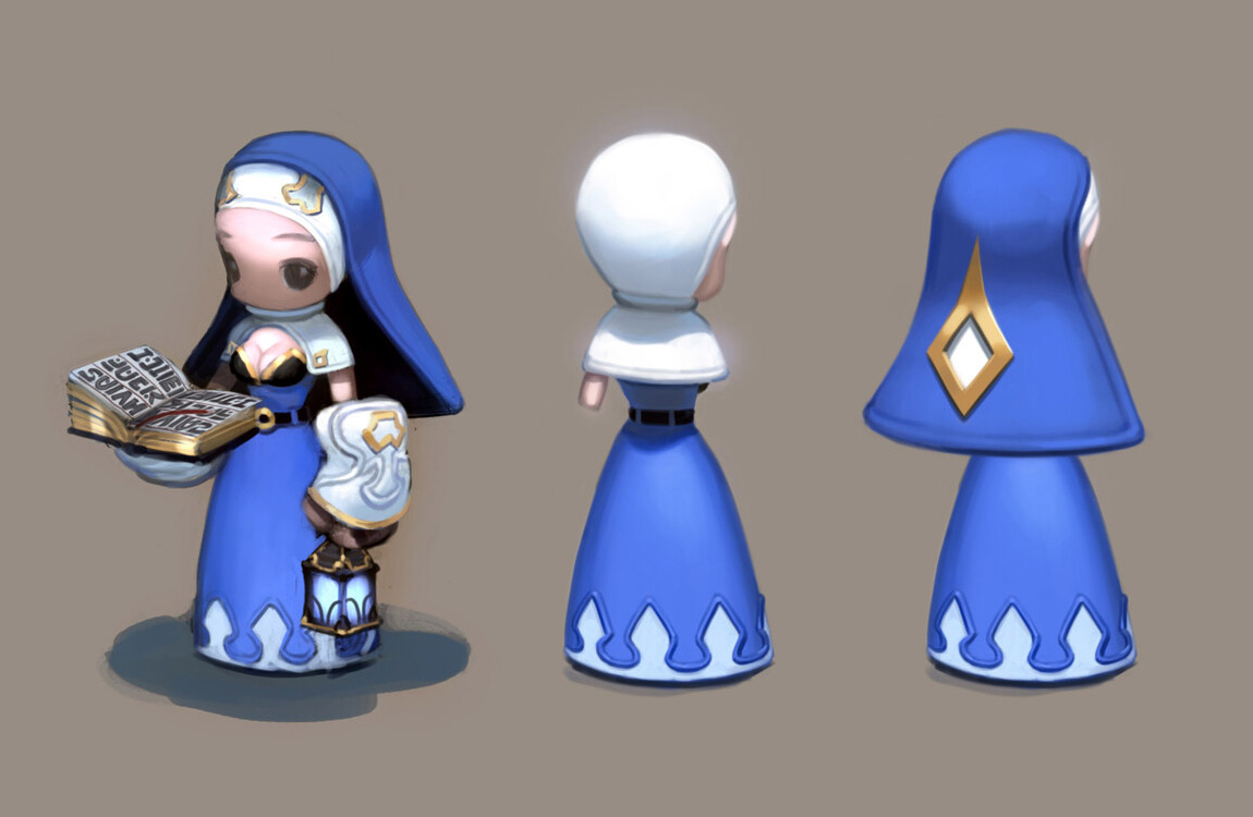 Nun Art from Ark Sphere
