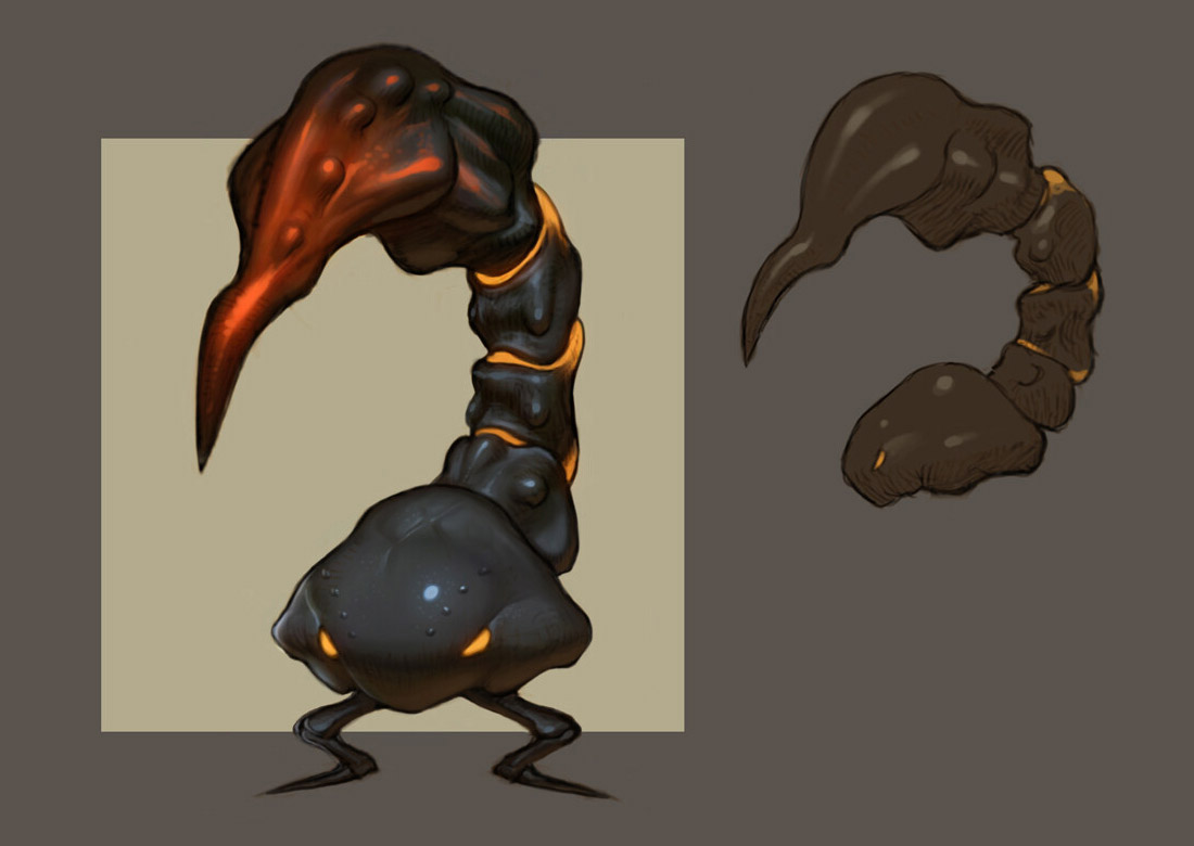 Scolpy Monster Art from Ark Sphere