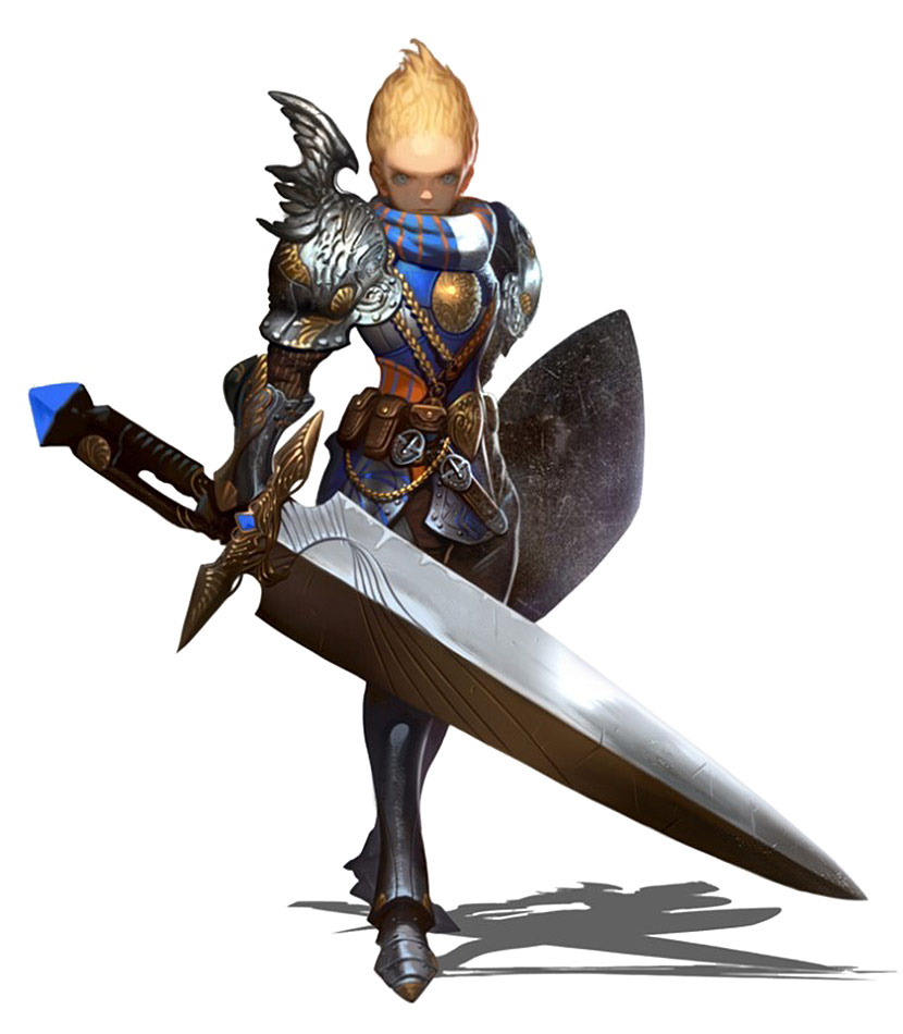 Warrior Class Rough Art from Ark Sphere