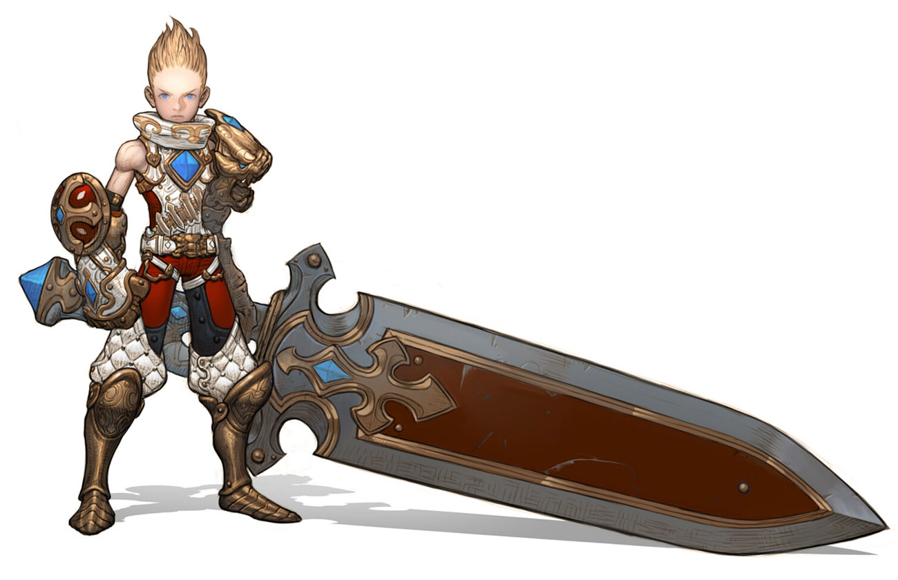 Warrior Class Art from Ark Sphere