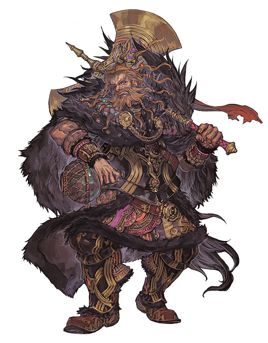Hazarov Art from Brigandine: The Legend of Runersia