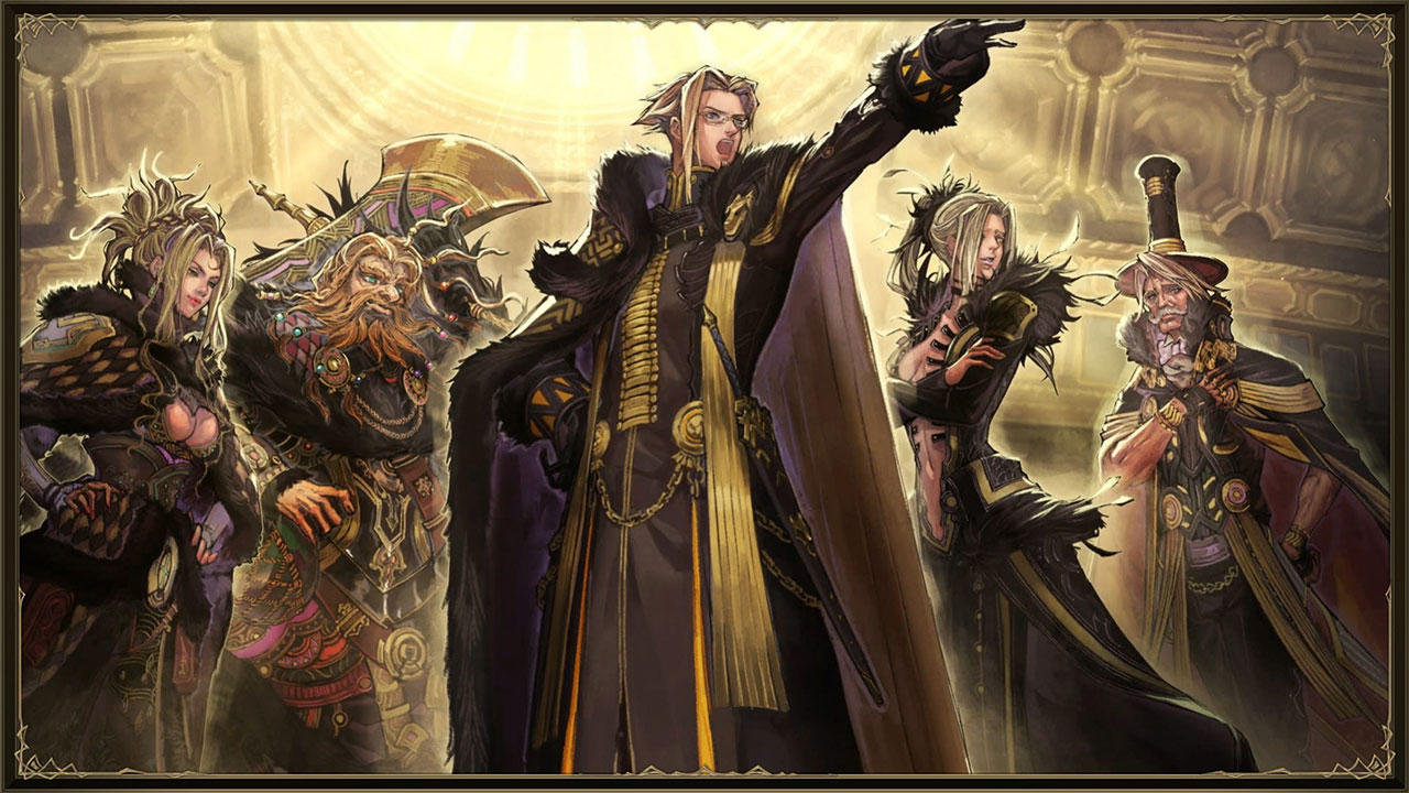 Holy Gustava Empire Art from Brigandine: The Legend of Runersia