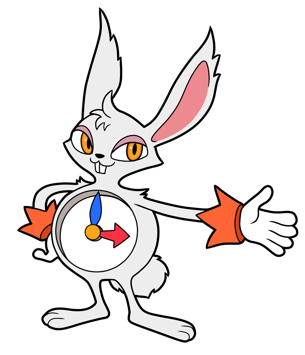 Chrono Bunny Art from Balan Wonderworld