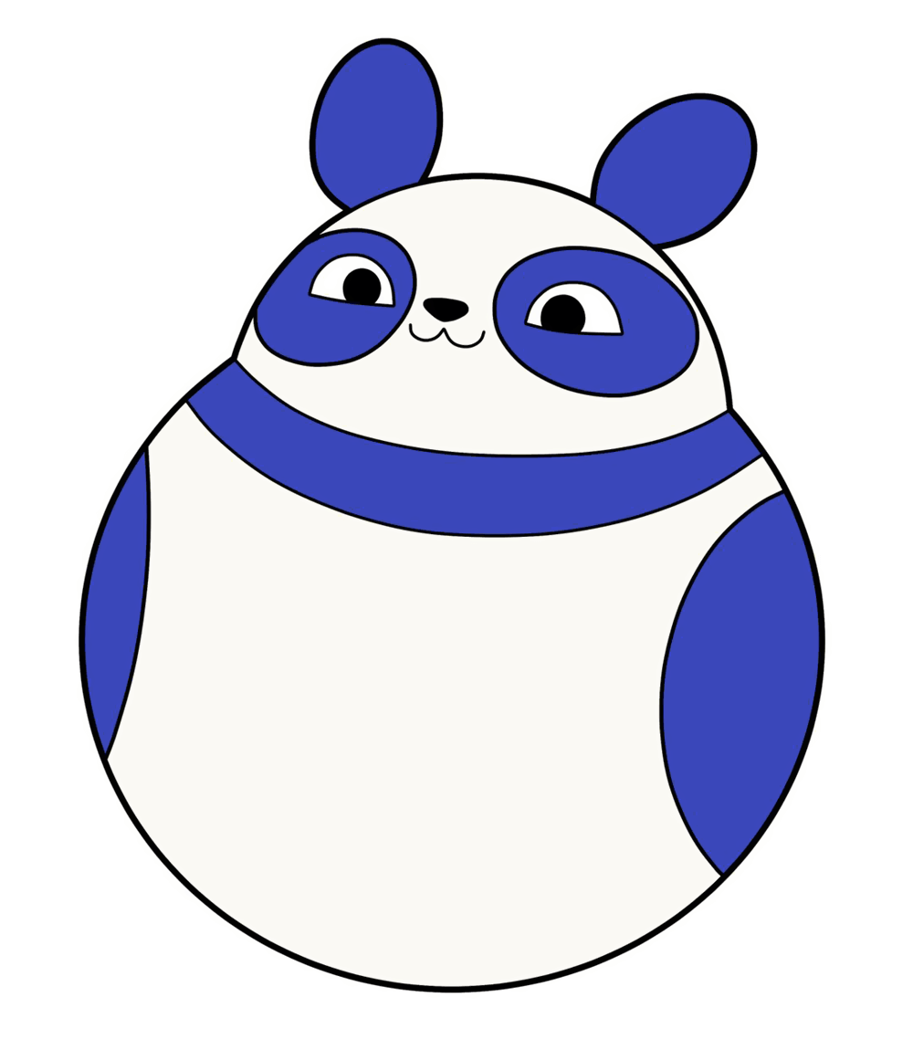 Iron Panda Art from Balan Wonderworld