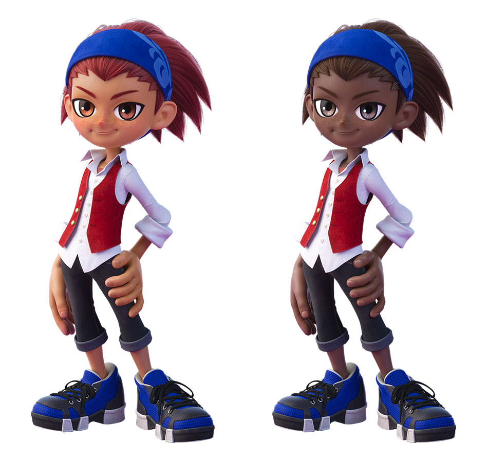 Dark-Skinned Leo Art from Balan Wonderworld