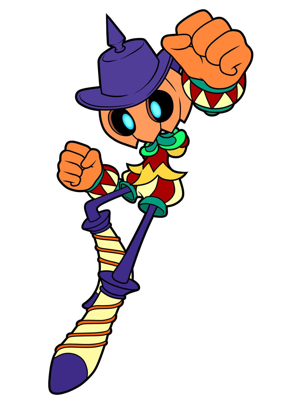 Pumpkin Puncher Art from Balan Wonderworld